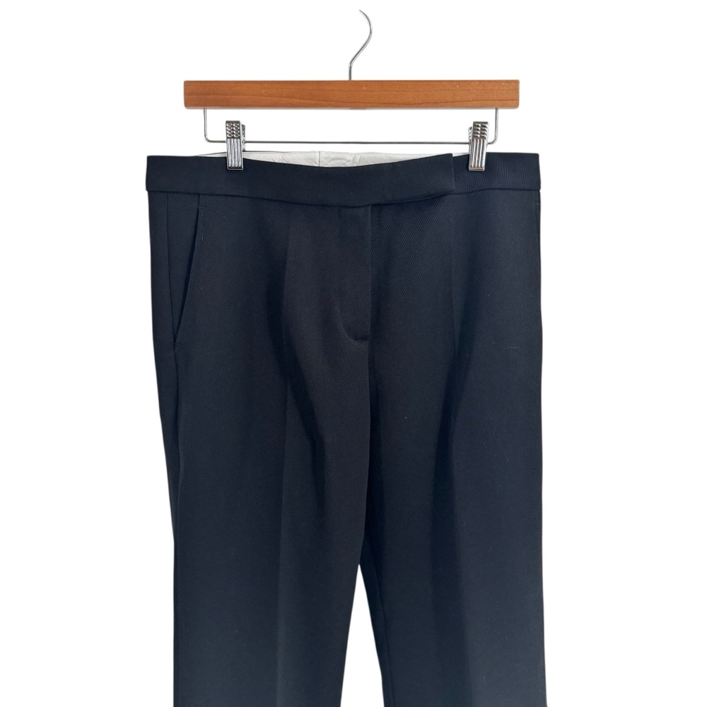 Tory Burch Black Wool Twill Pants Size 10 NWOT Trouser - Picture 5 of 10